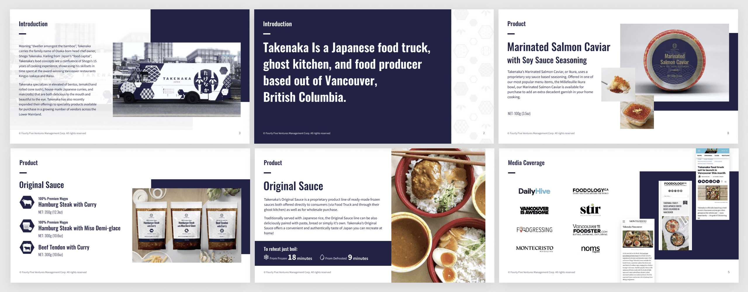 A part of a media kit